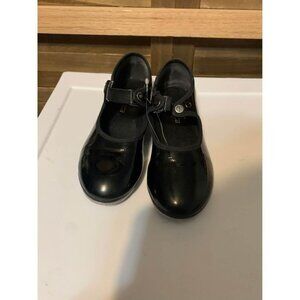 So Dance Tap Shoes Shiny Black Mary Jane Style Practice Perform Girls Sz 12 1/2